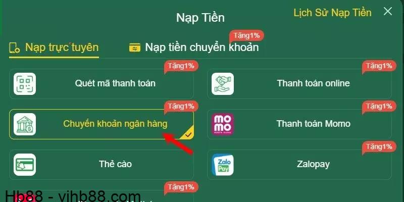 Hãy chọn phương thức thanh toán nạp tiền phù hợp với bạn nhất